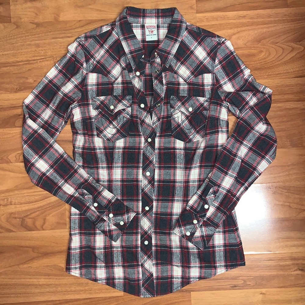 Original True Religion Brand Jeans Flannel Shirt